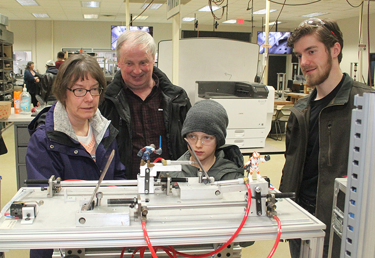 It was a big moment for Dylan Heidtke of Chippewa Falls. The Chi-Hi senior sat at a table on a raise
